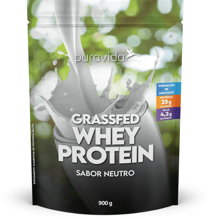 Whey Protein Grassfed Neutro - Sabor Neutro 450g